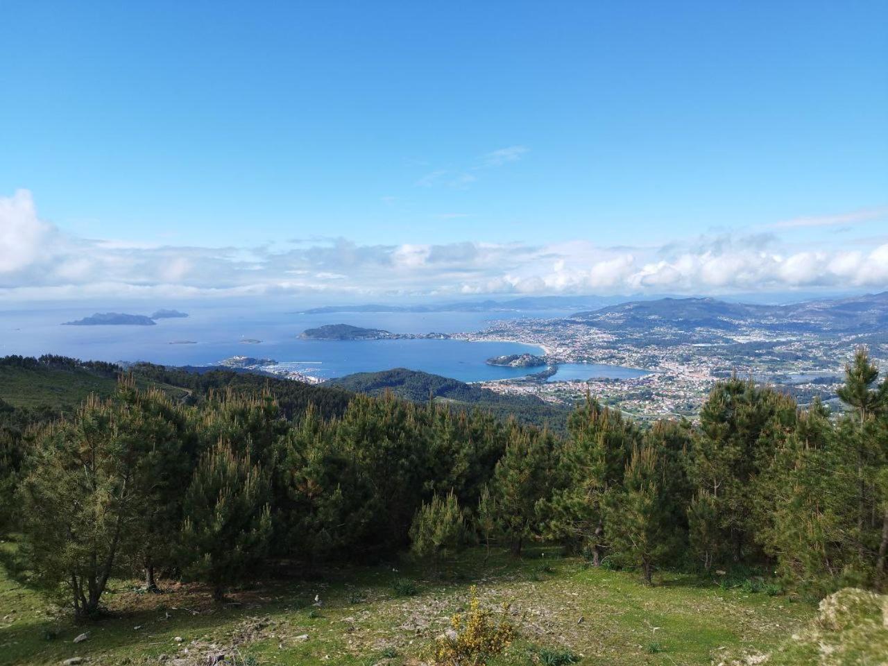 Precioso Apartamento En Baiona Zona Centro Luaran gambar